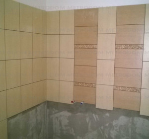 11.4.2014 The first tiled bathroom