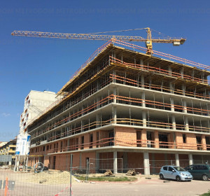 2015. április 16. Készül az E épület 5. emelete