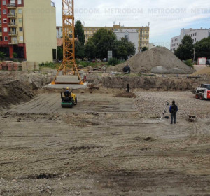 2015. június 25. Ambrus utcai építkezésen lassan készen vannak a földmunkák 
