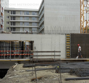 2015. július 28. City Home F épület földszint feletti födém szerkezetépítése