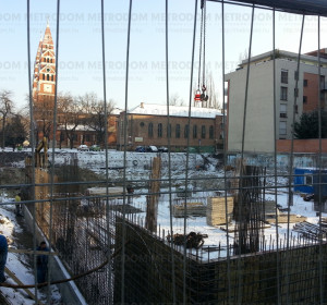 2017. január 20. Betonacél szerelés az építkezésen