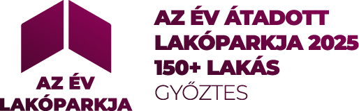 Az Év Átadott Lakóparkja - 150+ lakás